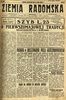 Ziemia Radomska, 1932, R. 5, nr 102