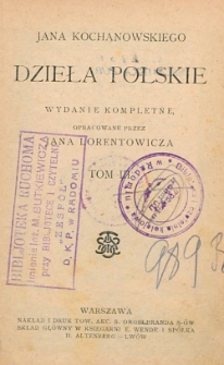 Dzieła polskie. T. 3. Wyd. kompletne