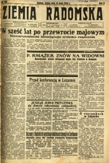 Ziemia Radomska, 1932, R. 5, nr 108