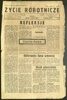 Życie Robotnicze, 1936, R. 14, nr 23