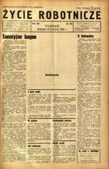Życie Robotnicze, 1934, R. 12, nr 48