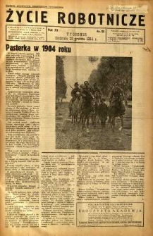 Życie Robotnicze, 1934, R. 12, nr 66