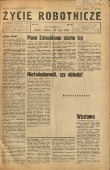 Życie Robotnicze, 1933, R. 11, nr 26
