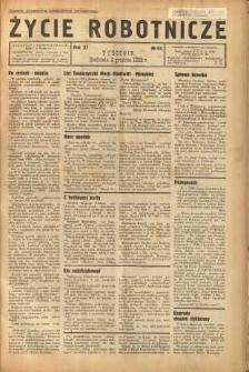 Życie Robotnicze, 1933, R. 11, nr 64
