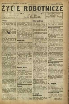 Życie Robotnicze, 1933, R. 11, nr 67
