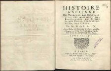 Histoire ancienne des Egyptiens, des Carthaginois, des Assyriens, des Babyloniens, des Medes et des Perses, des Macedoniens, des Greces. T. 2