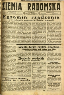 Ziemia Radomska, 1932, R. 5, nr 118
