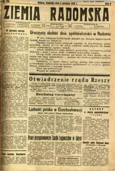 Ziemia Radomska, 1932, R. 5, nr 126