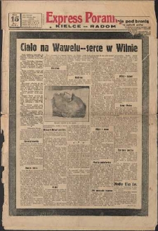 Express Poranny, 1935, R. 14, nr 38