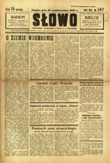 Słowo, 1929, R. 8, nr 247