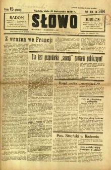 Słowo, 1929, R. 8, nr 264