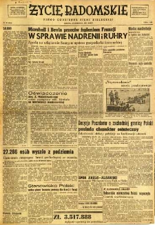 Życie Radomskie, 1947, nr 41