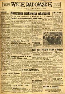 Życie Radomskie, 1947, nr 55