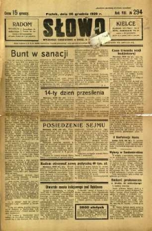 Słowo, 1929, R. 8, nr 294