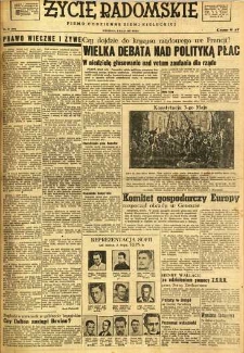 Życie Radomskie, 1947, nr 63