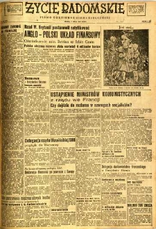 Życie Radomskie, 1947, nr 66