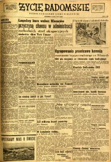 Życie Radomskie, 1947, nr 81