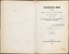 Systematyczny sposób wykładu nauki religii i moralności dla głuchoniemych. Cz. 1 (Kurs Pierwszoletni)