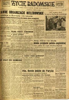 Życie Radomskie, 1947, nr 105