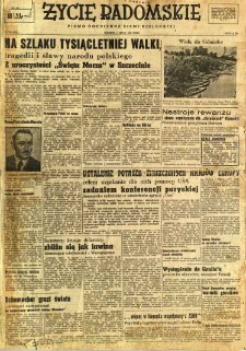 Życie Radomskie, 1947, nr 120