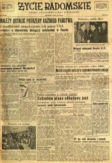 Życie Radomskie, 1947, nr 122