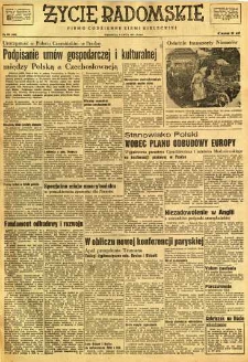 Życie Radomskie, 1947, nr 125