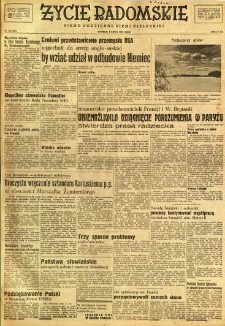 Życie Radomskie, 1947, nr 127
