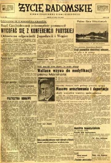 Życie Radomskie, 1947, nr 131