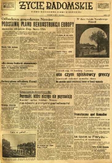 Życie Radomskie, 1947, nr 134