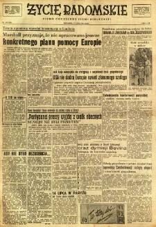 Życie Radomskie, 1947, nr 136