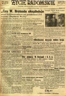 Życie Radomskie, 1947, nr 146
