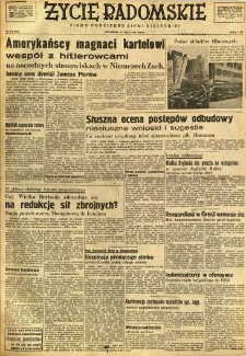 Życie Radomskie, 1947, nr 150