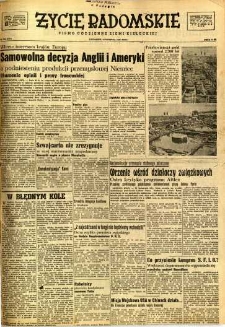 Życie Radomskie, 1947, nr 164