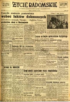 Życie Radomskie, 1947, nr 165