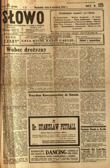 Słowo, 1926, R. 5, nr 125