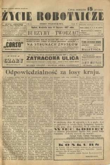 Życie Robotnicze, 1927, R. 5, nr 3