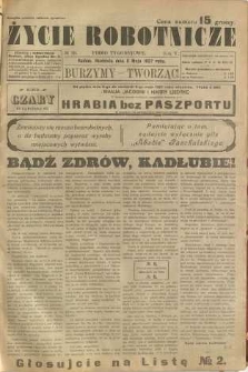 Życie Robotnicze, 1927, R. 5, nr 19