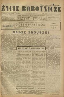 Życie Robotnicze, 1927, R. 5, nr 44