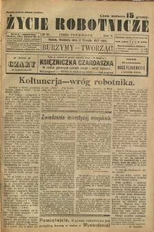 Życie Robotnicze, 1927, R. 5, nr 50
