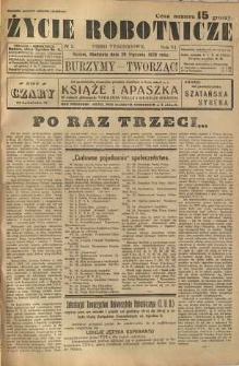 Życie Robotnicze, 1928, R. 6, nr 5