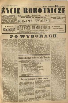 Życie Robotnicze, 1928, R. 6, nr 12