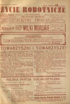 Życie Robotnicze, 1928, R. 6, nr 18