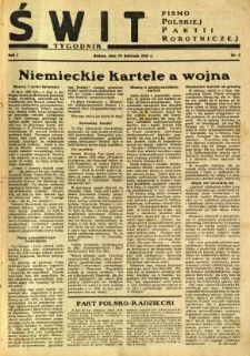 Świt, 1945, R.3, nr 3
