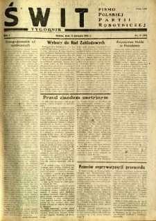 Świt, 1945, R.3, nr 18