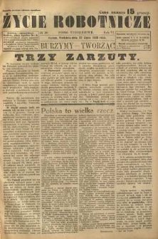 Życie Robotnicze, 1928, R. 6, nr 30