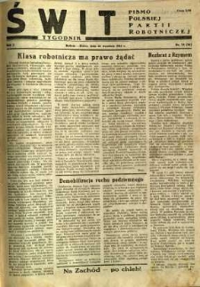 Świt, 1945, R.3, nr 24