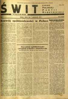 Świt, 1945, R.3, nr 26