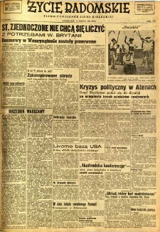 Życie Radomskie, 1947, nr 175