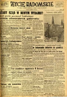 Życie Radomskie, 1947, nr 176