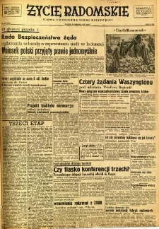 Życie Radomskie, 1947, nr 179
